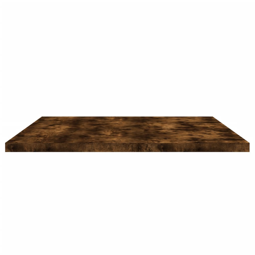 vidaXL Wall Shelves 4 pcs Smoked Oak 80x40x1,5 cm Engineered Wood