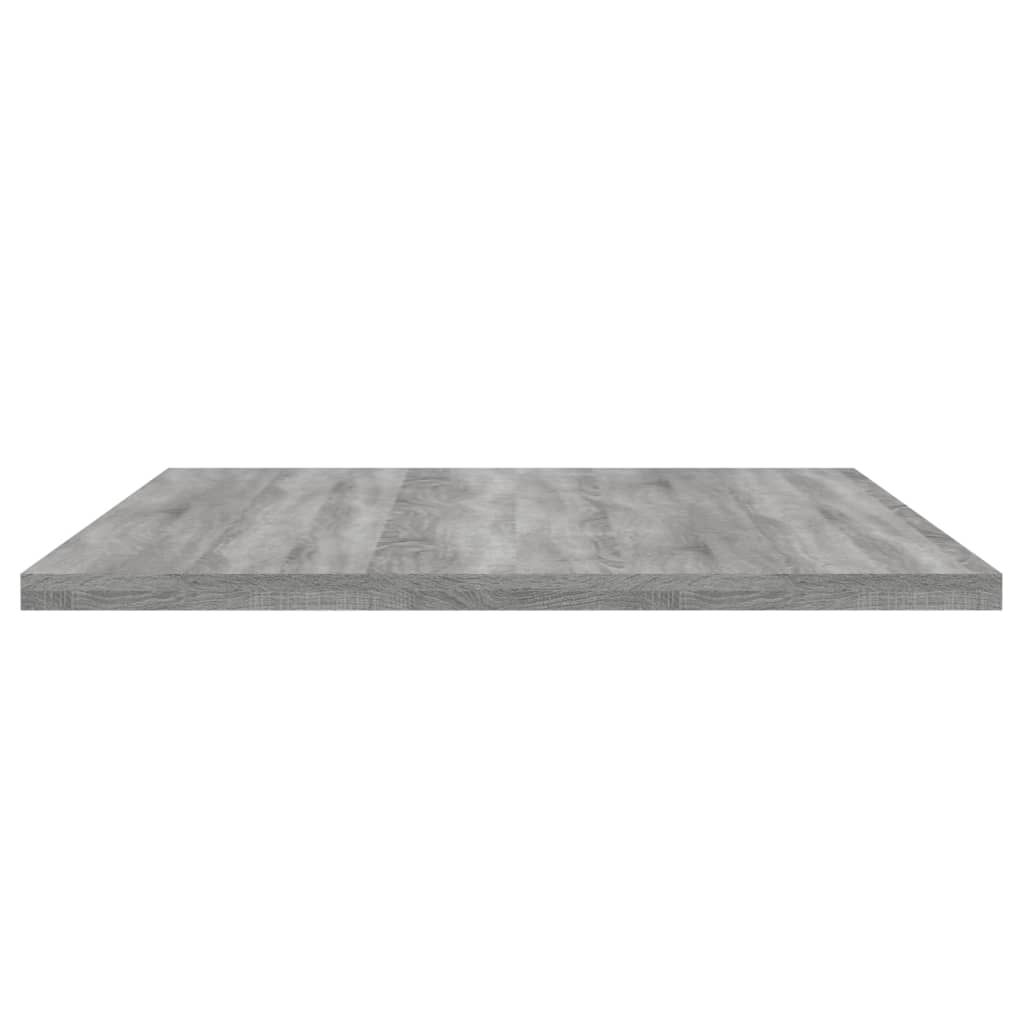 vidaXL Wall Shelves 4 pcs Grey Sonoma 80x40x1,5 cm Engineered Wood