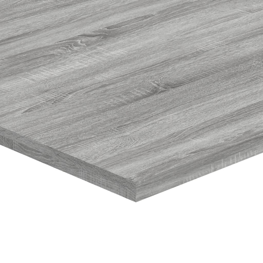 vidaXL Wall Shelves 4 pcs Grey Sonoma 80x40x1,5 cm Engineered Wood