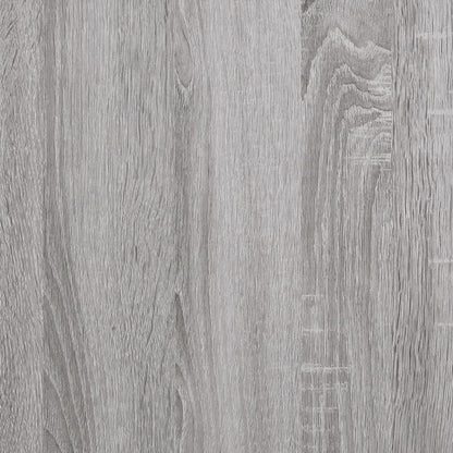 vidaXL Wall Shelves 4 pcs Grey Sonoma 80x40x1,5 cm Engineered Wood