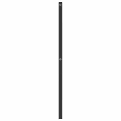 vidaXL Metal Replace Headboard Black 135 cm