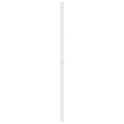 vidaXL Metal Replace Headboard White 100 cm