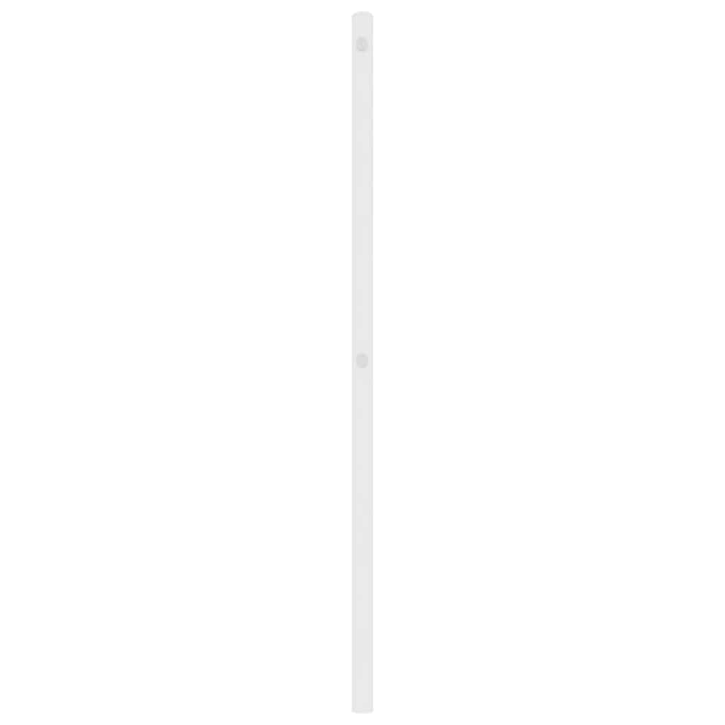 vidaXL Metal Replace Headboard White 150 cm