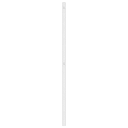 vidaXL Metal Replace Headboard White 150 cm