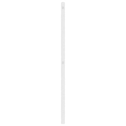 vidaXL Metal Replace Headboard White 200 cm
