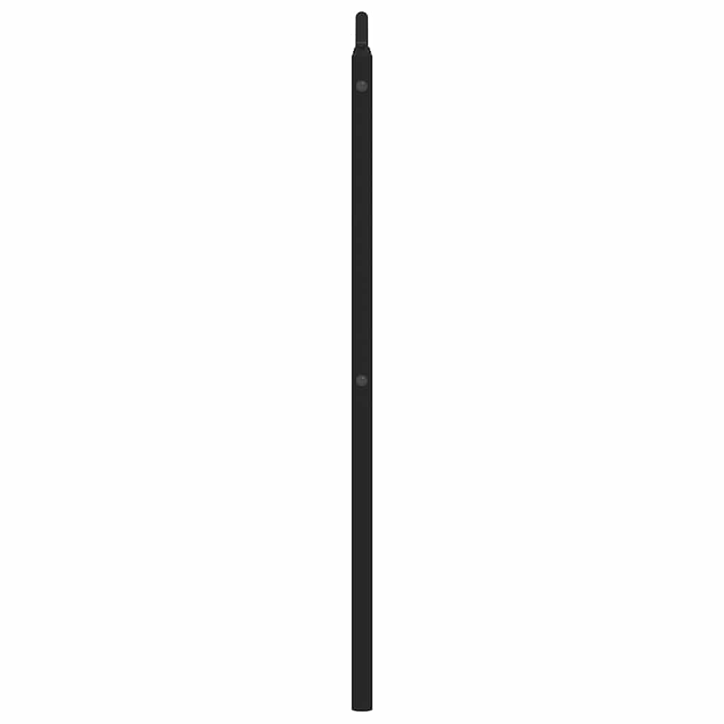 vidaXL Metal Replace Headboard Black 135 cm