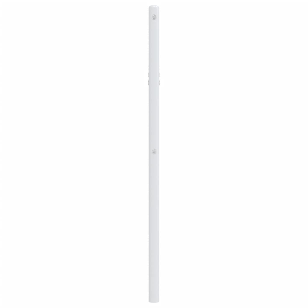 vidaXL Metal Replace Headboard White 80 cm