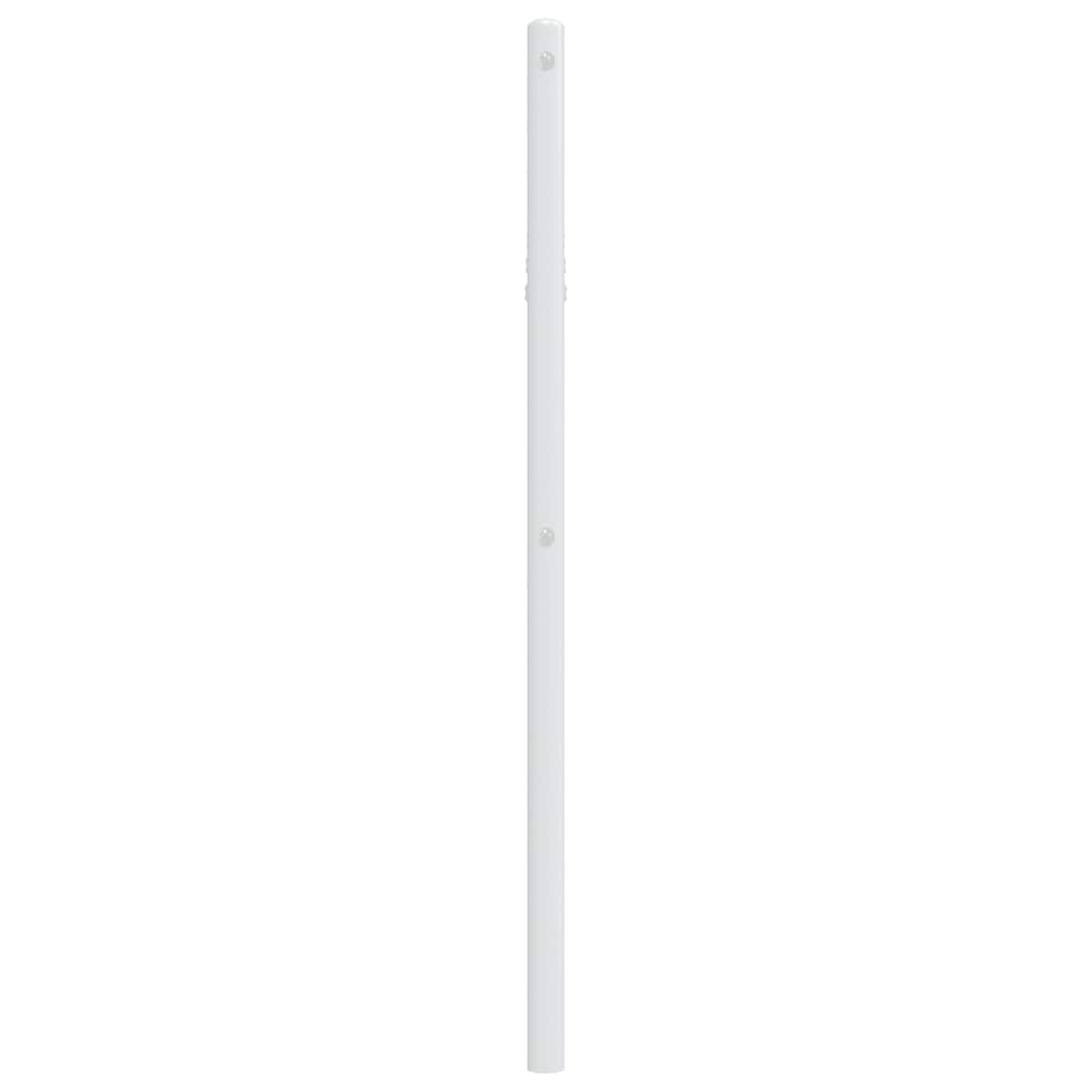 vidaXL Metal Replace Headboard White 100 cm