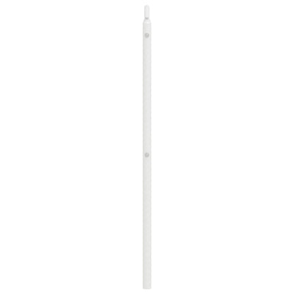 vidaXL Metal Replace Headboard White 120 cm