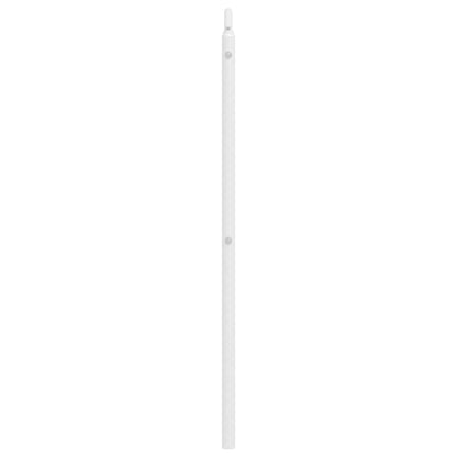 vidaXL Metal Replace Headboard White 135 cm