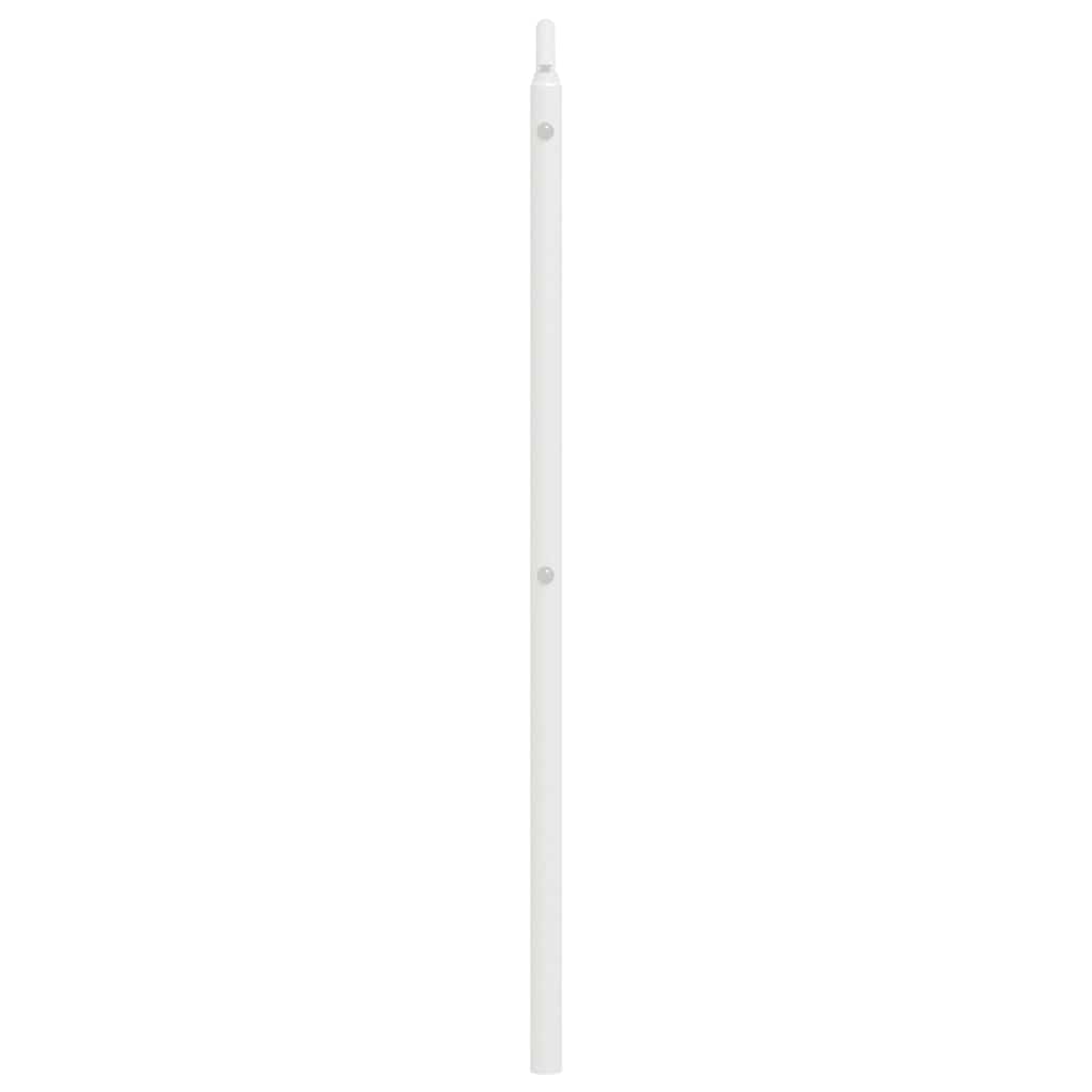 vidaXL Metal Replace Headboard White 150 cm