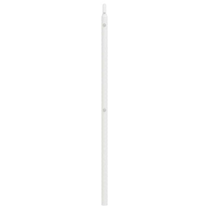 vidaXL Metal Replace Headboard White 150 cm
