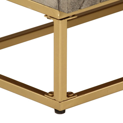 vidaXL Chest of Drawers 55x30x76 cm Solid Wood Mango and Iron