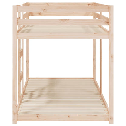 vidaXL Bunk Bed without Mattress 90x200 cm Solid Wood Pine