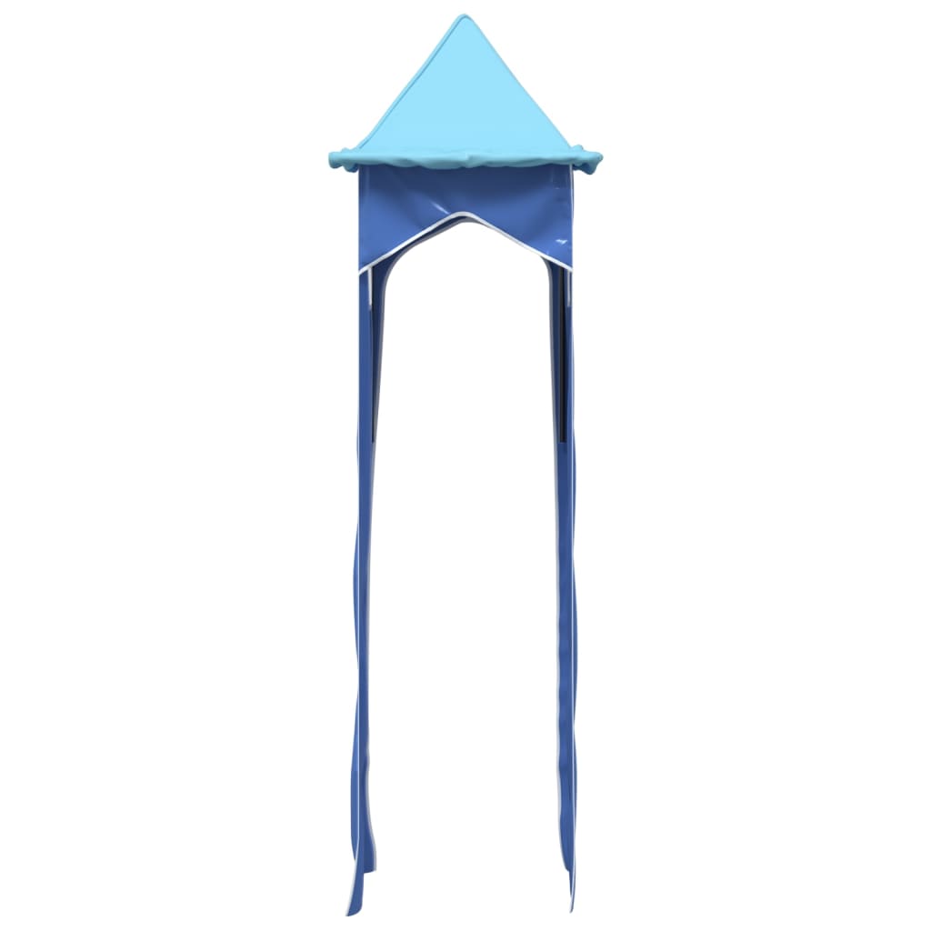 vidaXL Curtains for Loft Bed with Tower Blue Polyester
