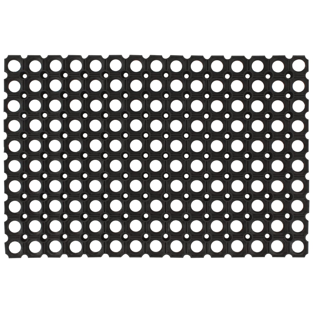 vidaXL Door Mat Rectangular 40x60 cm Rubber