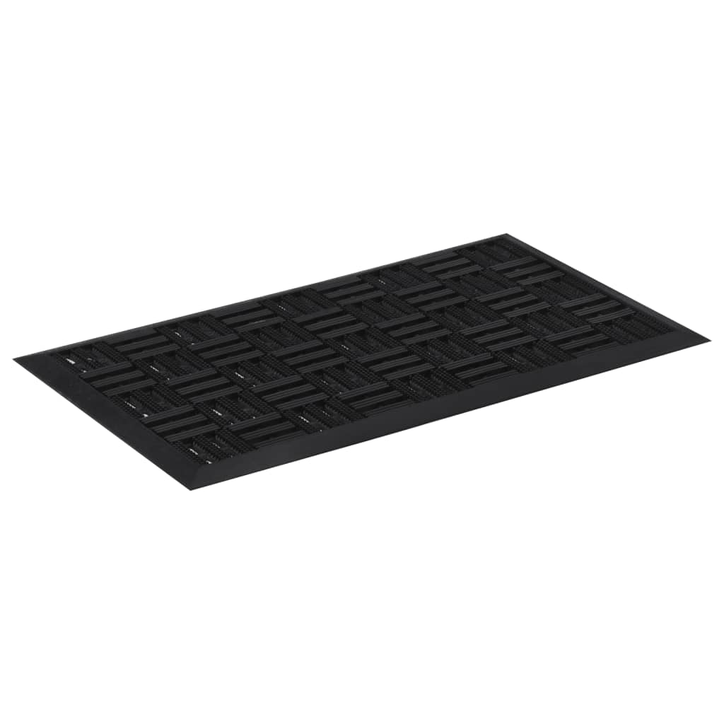 vidaXL Door Mat Rectangular 45x75 cm Rubber