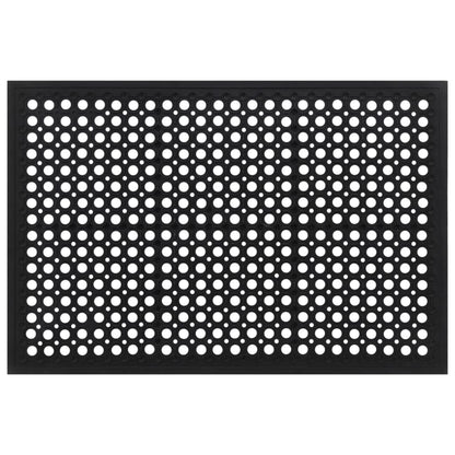vidaXL Door Mat Rectangular 60x90 cm Rubber