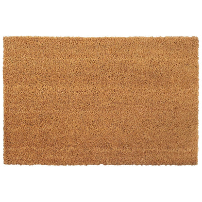 vidaXL Door Mat Natural 40x60 cm Tufted Coir