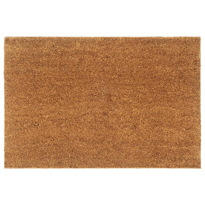 vidaXL Door Mat Natural 60x90 cm Tufted Coir