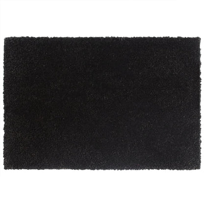 vidaXL Door Mat Black 40x60 cm Tufted Coir