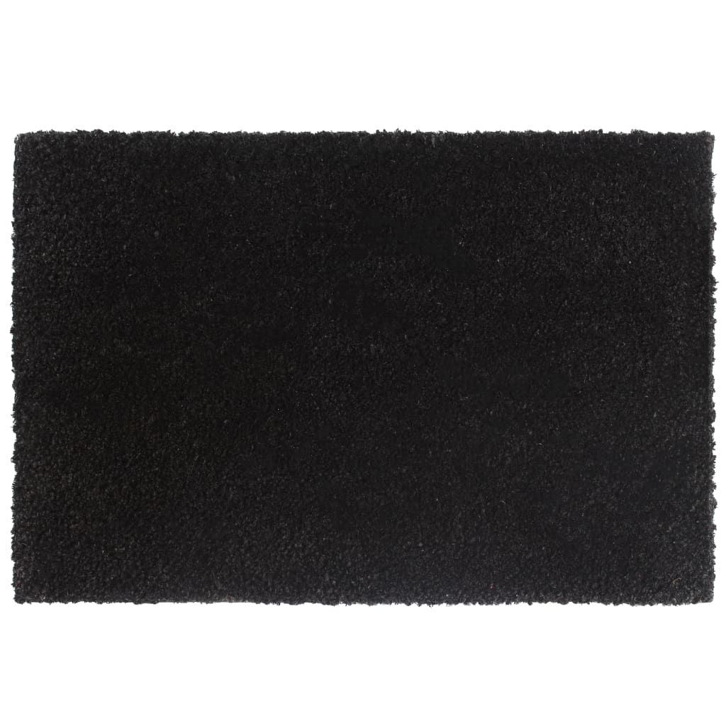 vidaXL Door Mats 2 pcs Black 40x60 cm Tufted Coir
