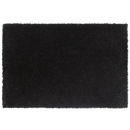 vidaXL Door Mats 2 pcs Black 40x60 cm Tufted Coir