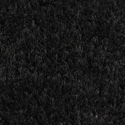 vidaXL Door Mats 2 pcs Black 40x60 cm Tufted Coir