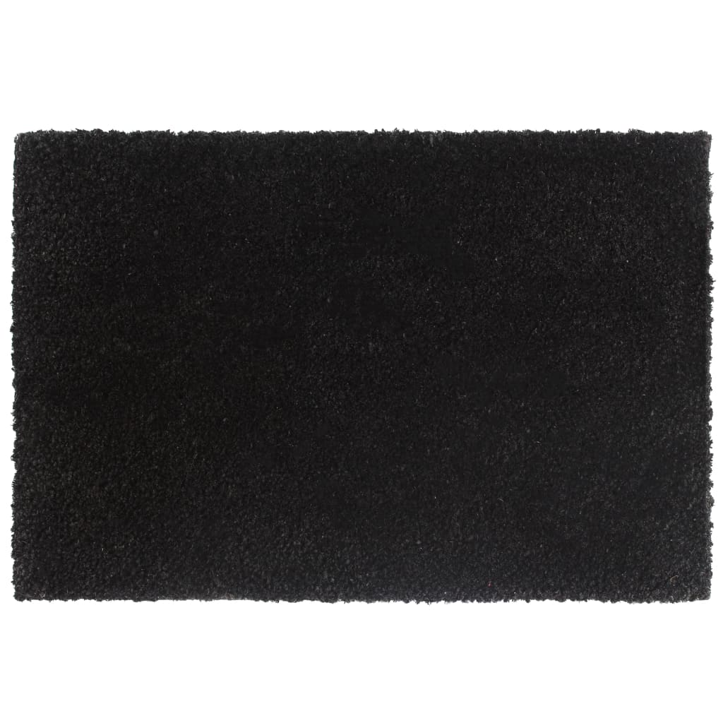 vidaXL Door Mats 5 pcs Black 40x60 cm Tufted Coir