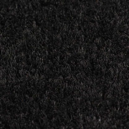 vidaXL Door Mats 5 pcs Black 40x60 cm Tufted Coir