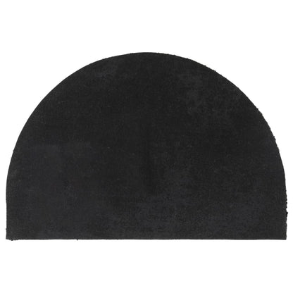 vidaXL Door Mat | Black | Coir | Small | Non-slip | Door Mat | Farmhouse