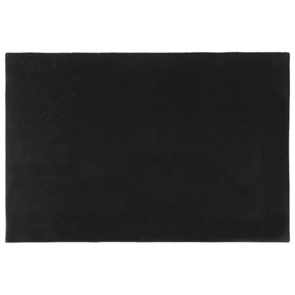 vidaXL Door Mat Black 60x90 cm Tufted Coir