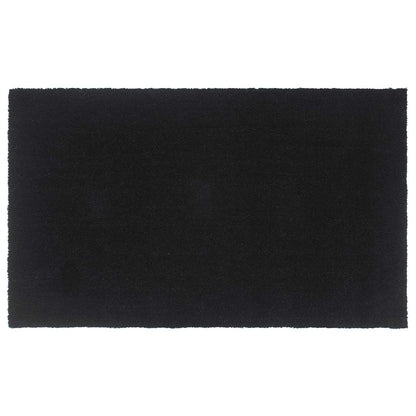 vidaXL Door Mat Black 90x150 cm Tufted Coir