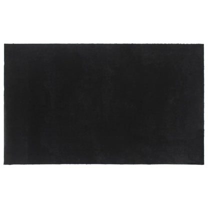 vidaXL Door Mat Black 90x150 cm Tufted Coir