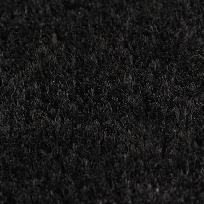 vidaXL Door Mat Black 100x300 cm Tufted Coir