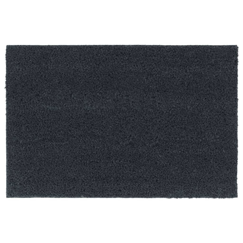 vidaXL Door Mats 2 pcs Dark Grey 40x60 cm Tufted Coir