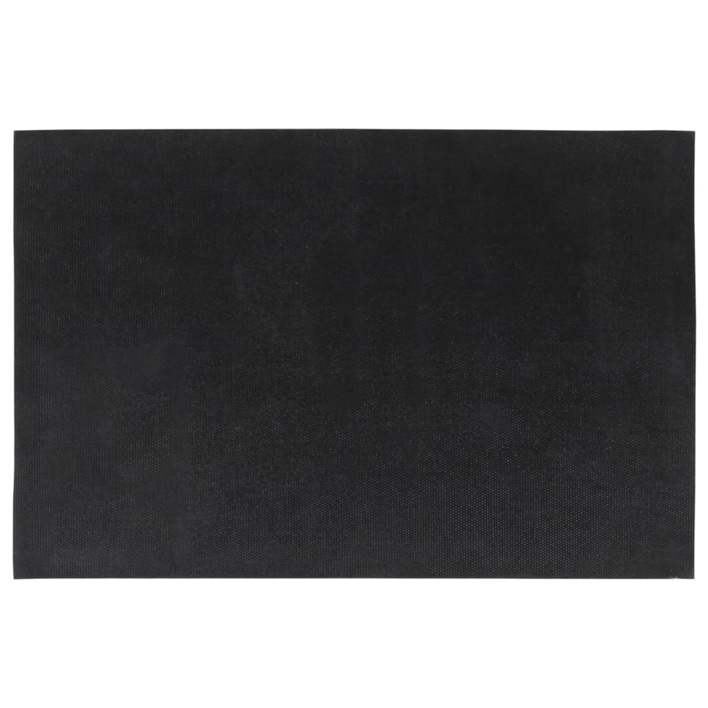 vidaXL Door Mats 2 pcs Dark Grey 40x60 cm Tufted Coir
