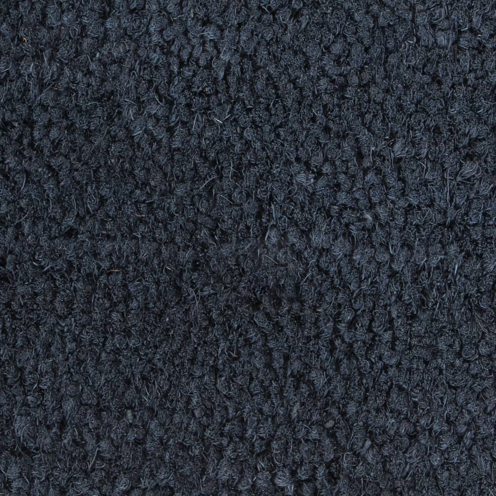 vidaXL Door Mats 2 pcs Dark Grey 40x60 cm Tufted Coir