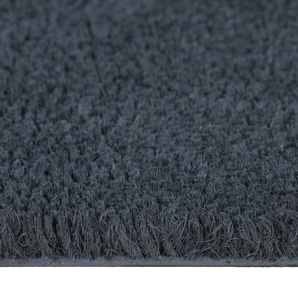 vidaXL Door Mats 5 pcs Dark Grey 40x60 cm Tufted Coir