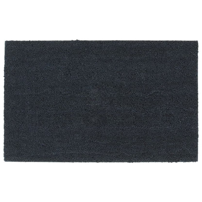 vidaXL Door Mat Dark Grey 50x80 cm Tufted Coir