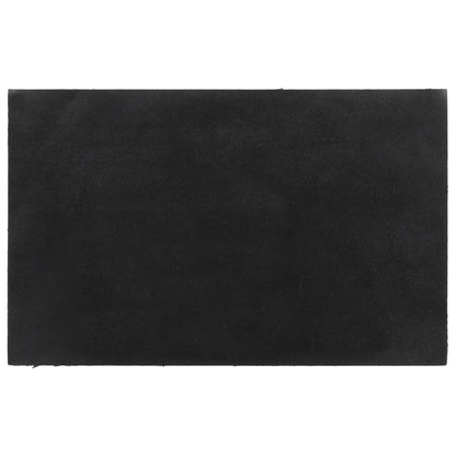 vidaXL Door Mat Dark Grey 50x80 cm Tufted Coir