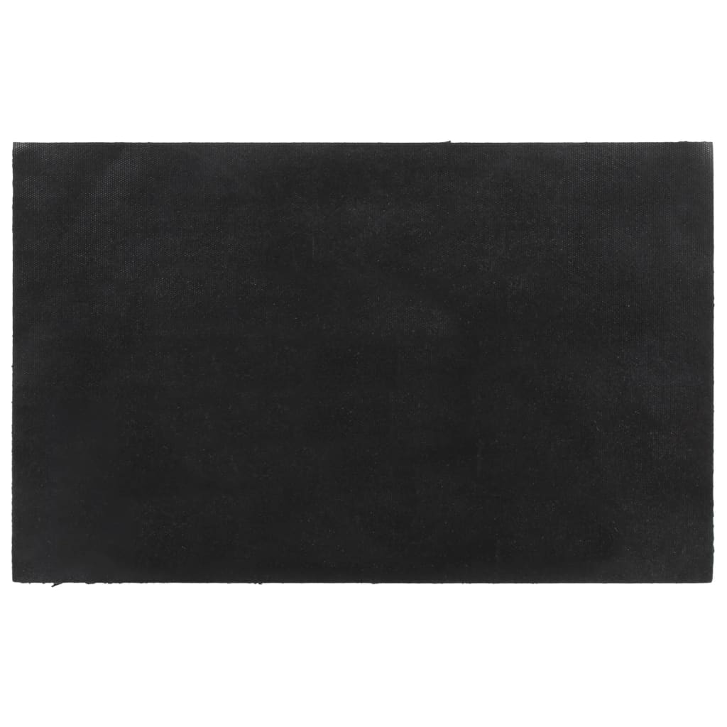 vidaXL Door Mat Dark Grey 50x80 cm Tufted Coir