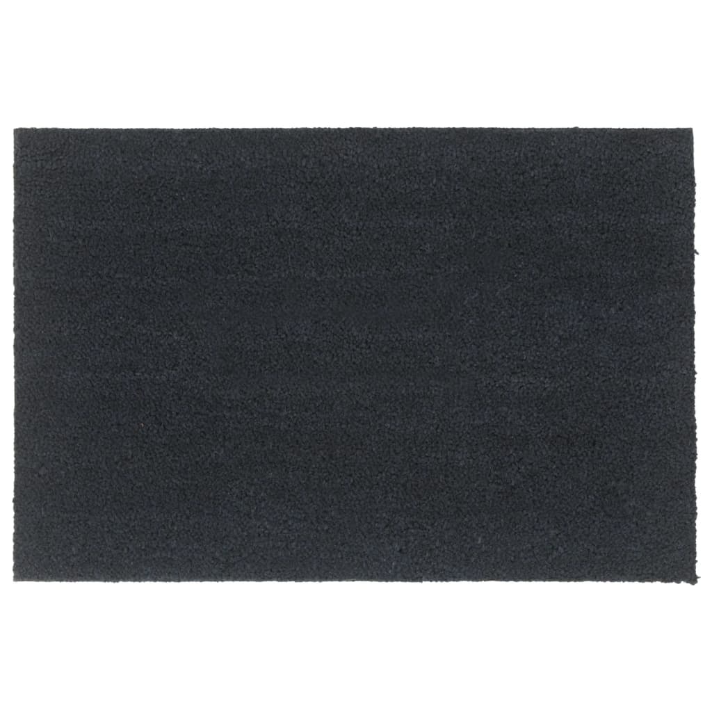 vidaXL Door Mat Dark Grey 60x90 cm Tufted Coir