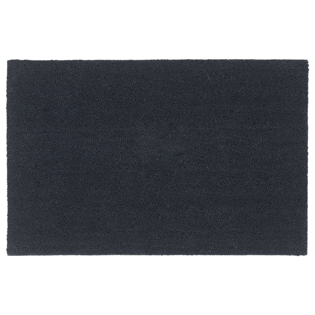 vidaXL Door Mat Dark Grey 65x100 cm Tufted Coir