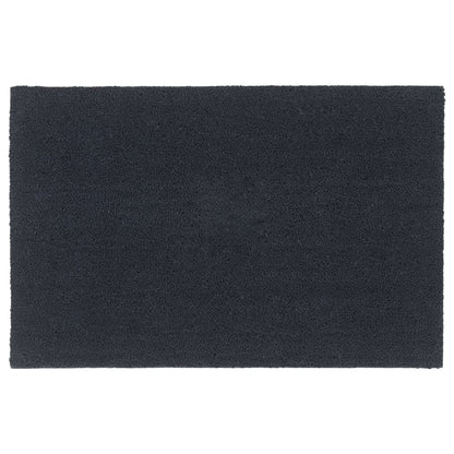 vidaXL Door Mat Dark Grey 65x100 cm Tufted Coir