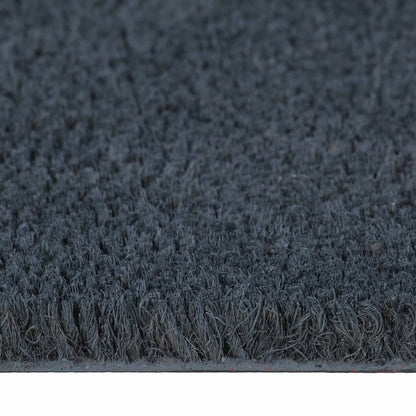 vidaXL Door Mat Dark Grey 80x100 cm Tufted Coir