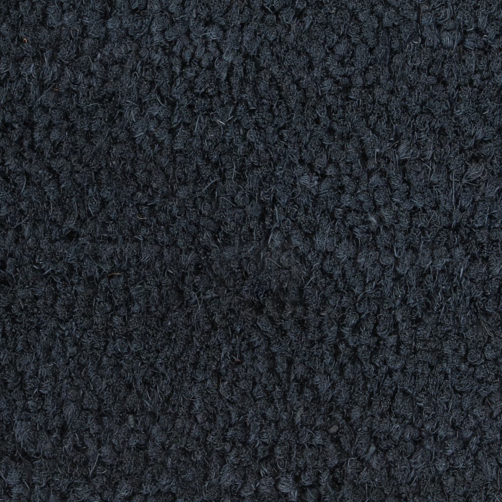 vidaXL Door Mat Dark Grey 80x100 cm Tufted Coir