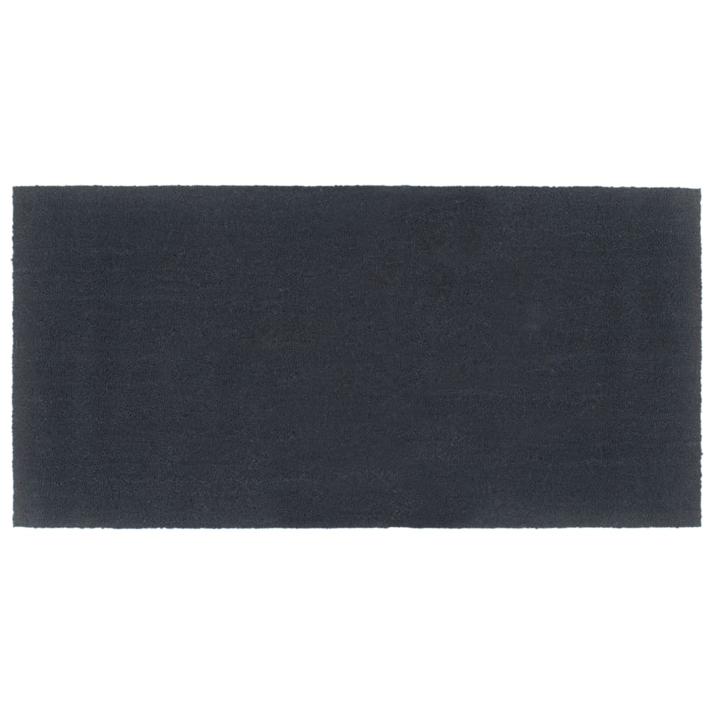 vidaXL Door Mat Dark Grey 100x200 cm Tufted Coir