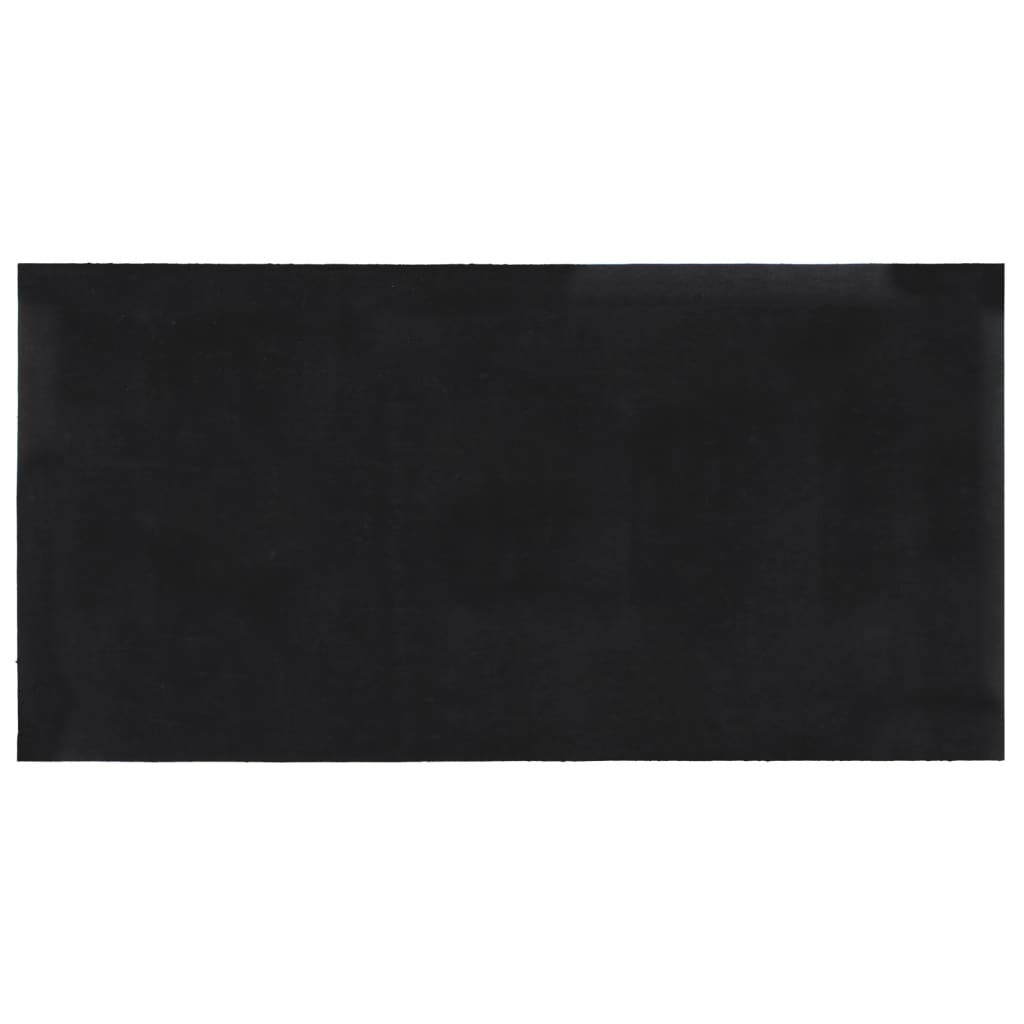 vidaXL Door Mat Dark Grey 100x200 cm Tufted Coir