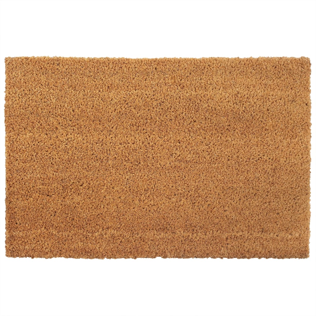 vidaXL Door Mat Natural 40x60 cm Tufted Coir
